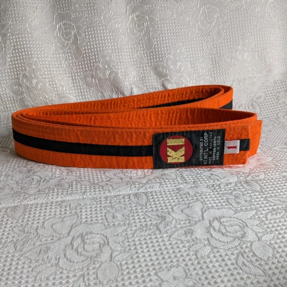 Karate, Judo, Martial Arts Cotton Belts and Embroidered Patch